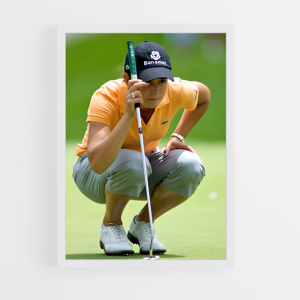 Poster Swing de Lorena – affiche Golf (vue 3)